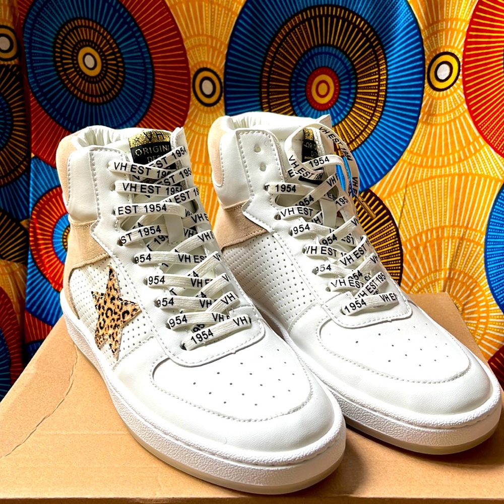 New in Box Vintage Havana Hightops